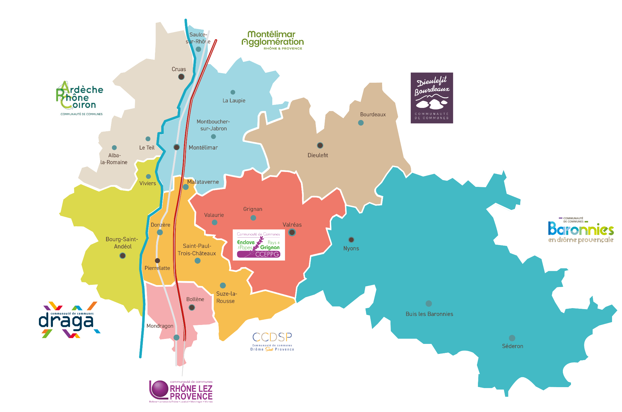 Carte territoire sypp